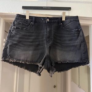 Fashion Nova Charcoal Jean Shorts